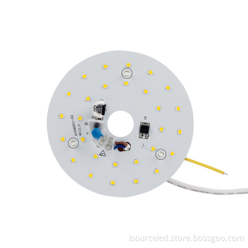 Warm white light 9W LED ceiling light module